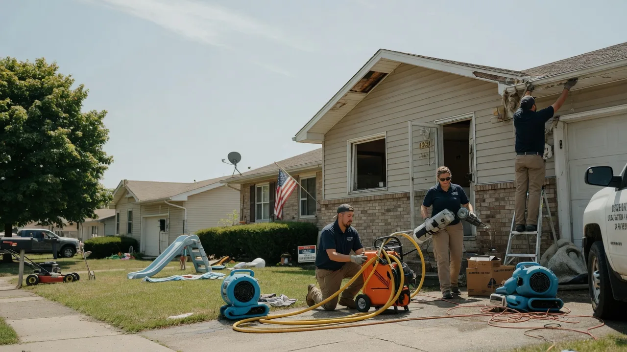 Water Damage Restoration in Hartsburg, IL near me